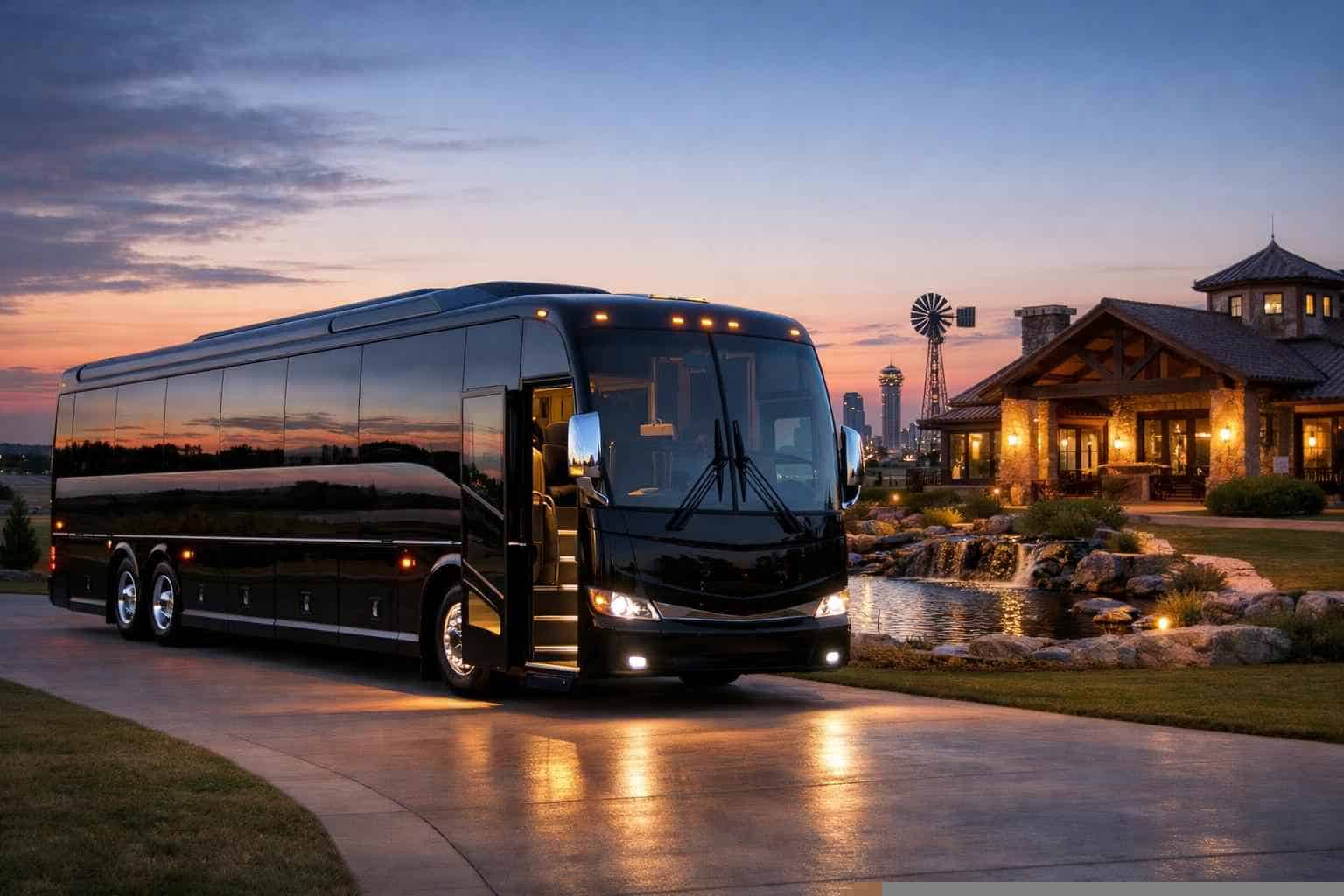 Luxury Bus Rental in Grand Prairie Texas