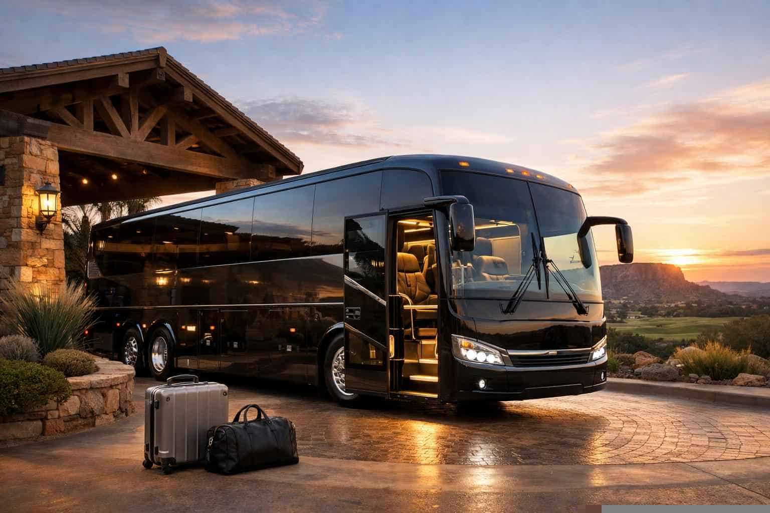Luxury Bus Rental in Mesquite Texas
