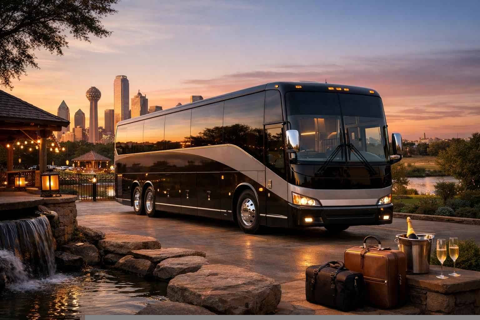 Luxury Charter Bus Rental in Balch Springs Texas