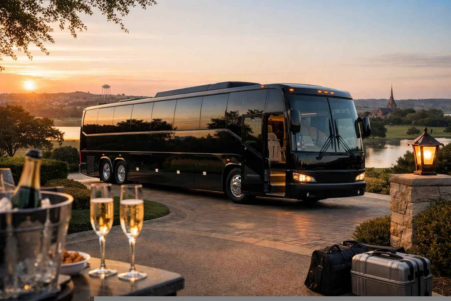 Luxury Charter Bus Rental in Cedar Hill Texas