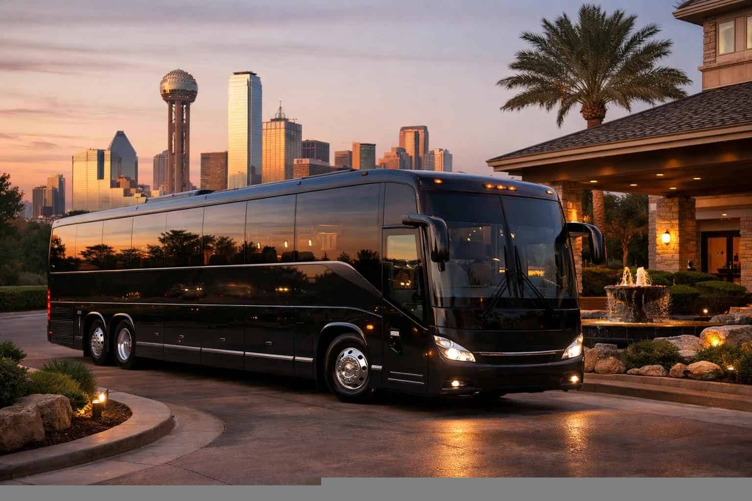 Luxury Charter Bus Rental in Duncanville Texas