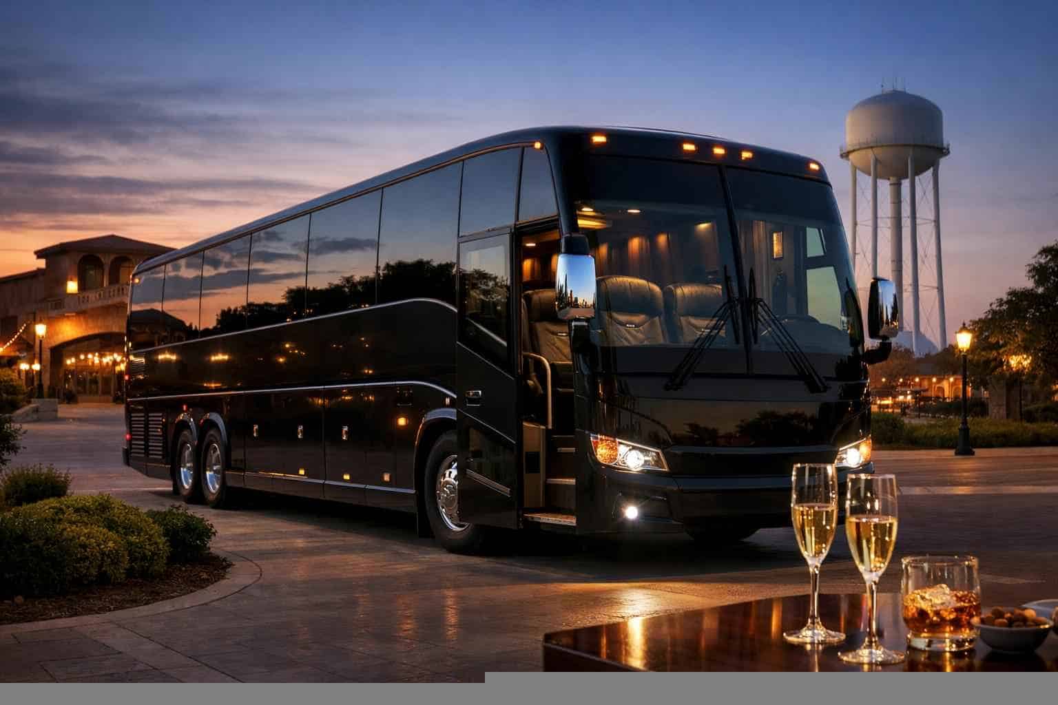 Luxury Charter Bus Rental in Mesquite Texas