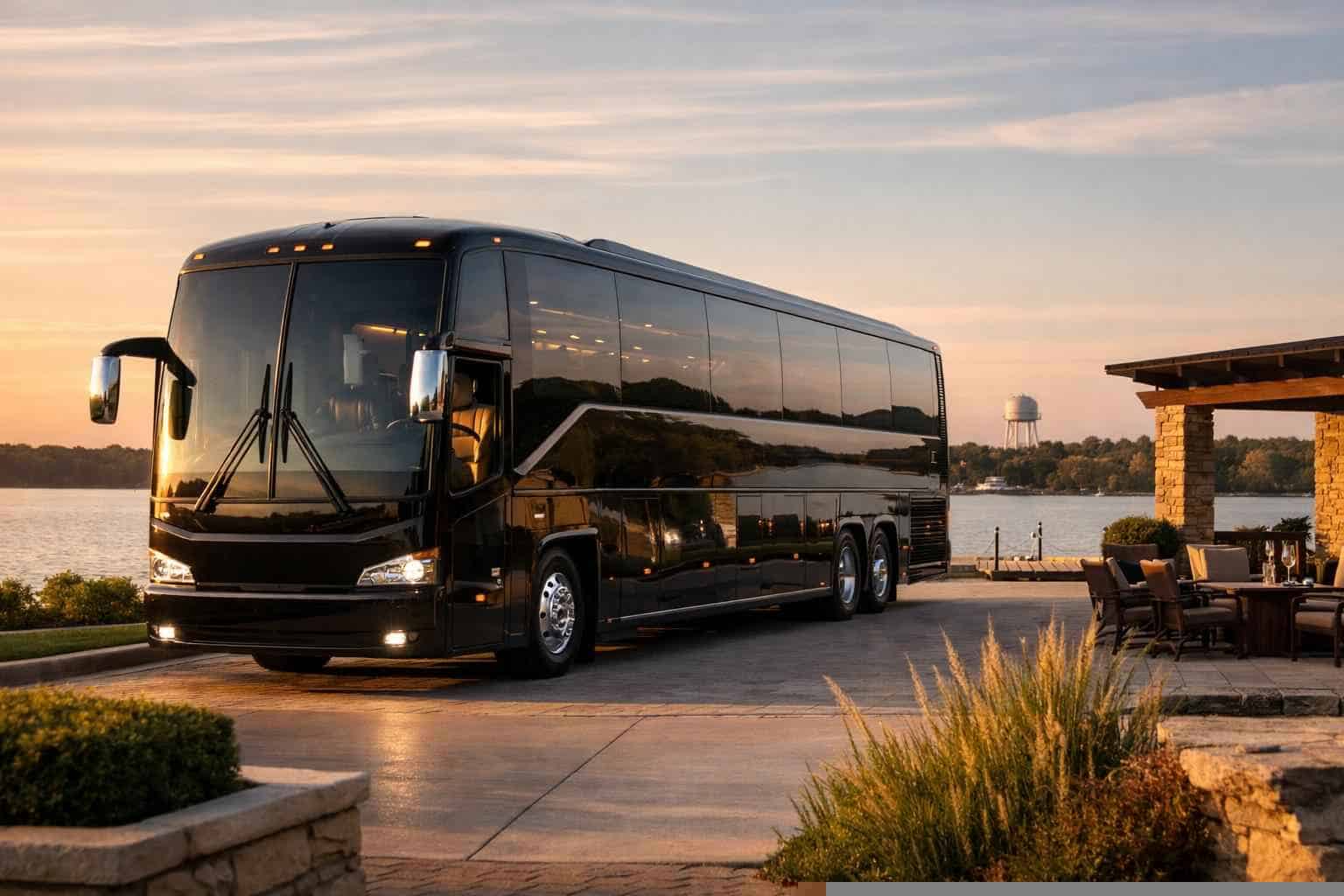 Luxury Charter Bus Rental in Rowlett Texas
