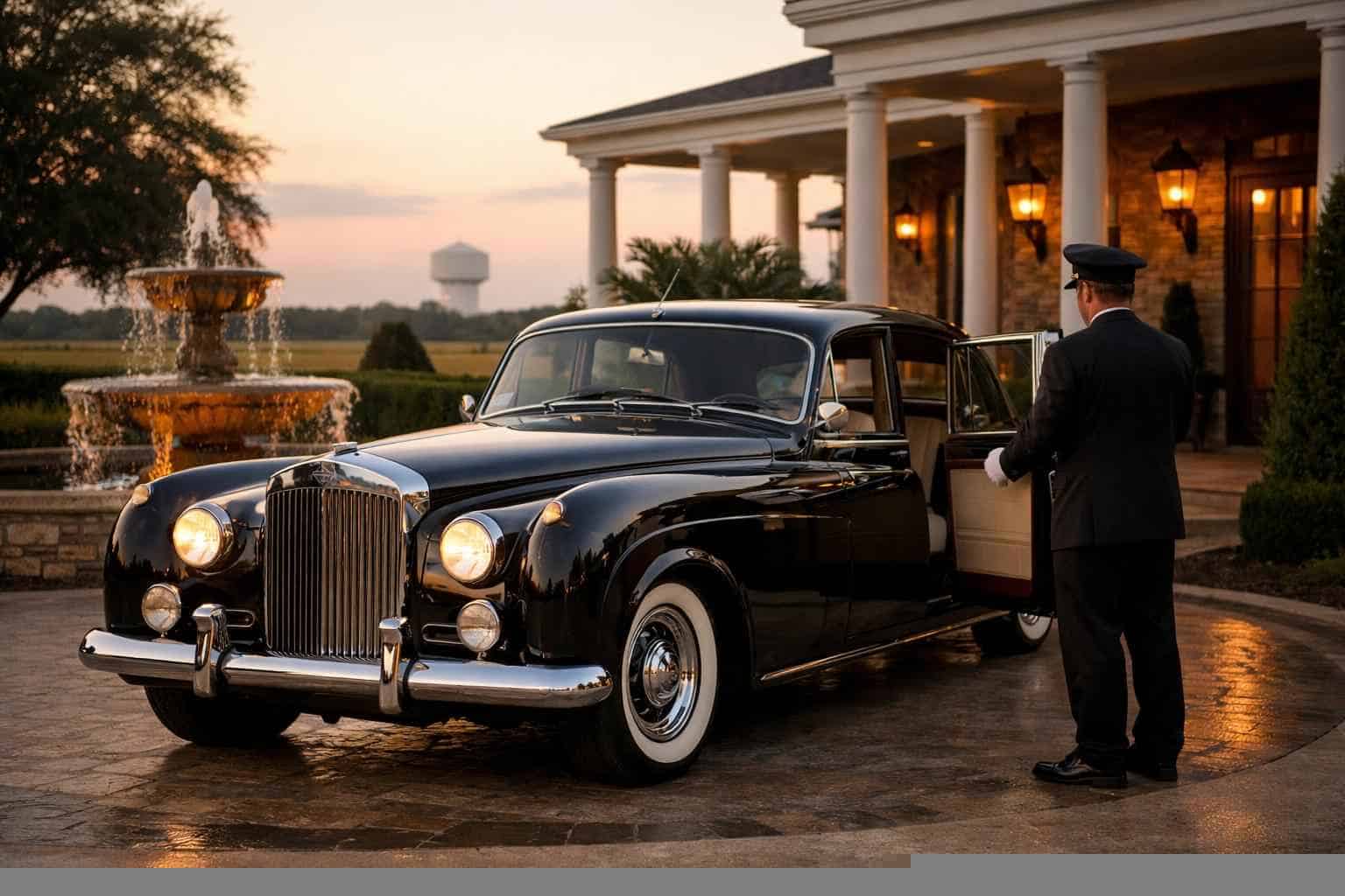 Luxury Classic Car Chauffeur Service in Balch Springs Texas