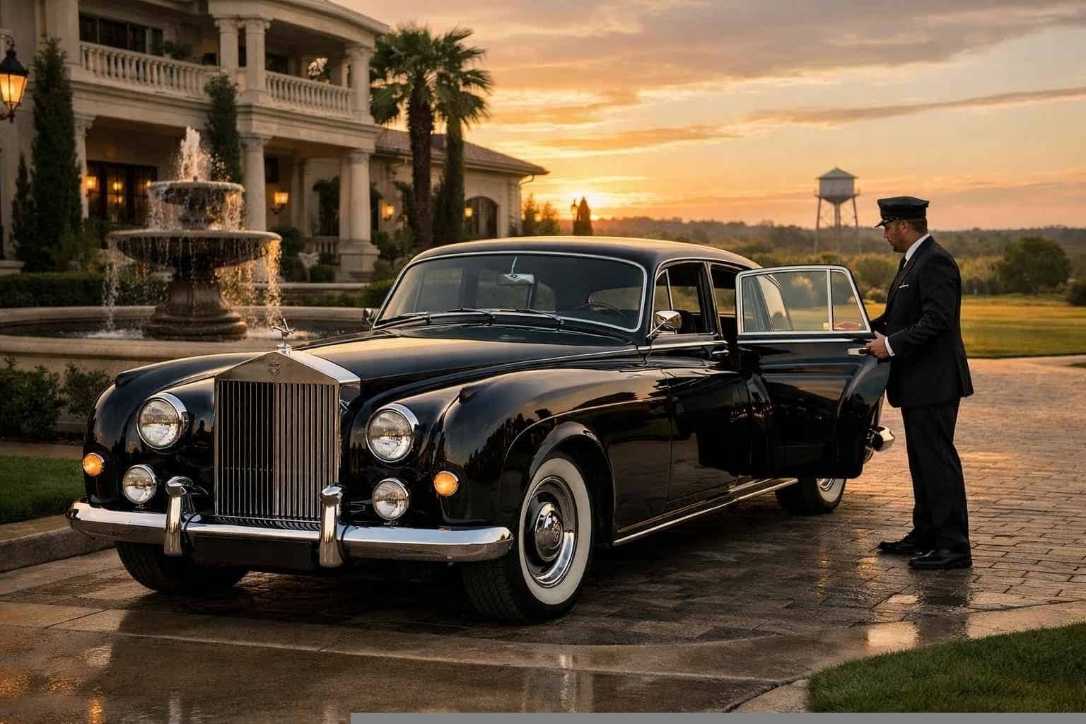 Luxury Classic Car Chauffeur Service in DeSoto Texas