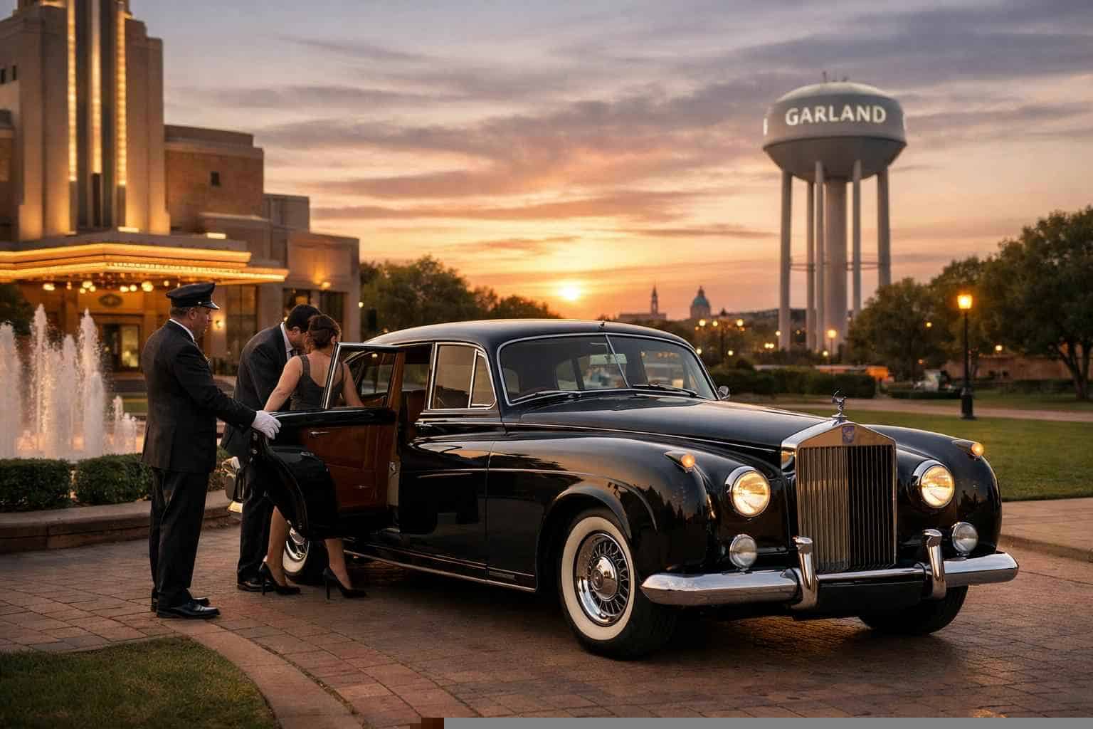 Luxury Classic Car Chauffeur Service in Garland Texas