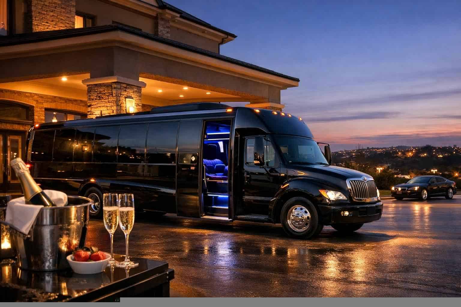 Luxury Limo Bus Rental in Cedar Hill Texas
