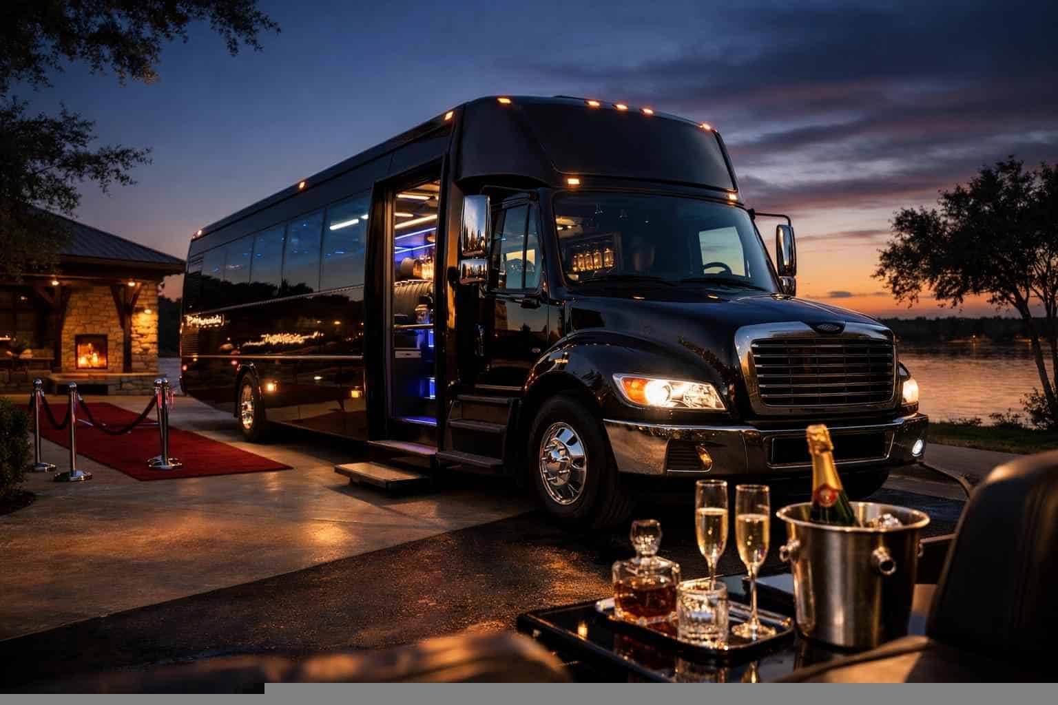 Luxury Limo Bus Rental In Wylie Texas
