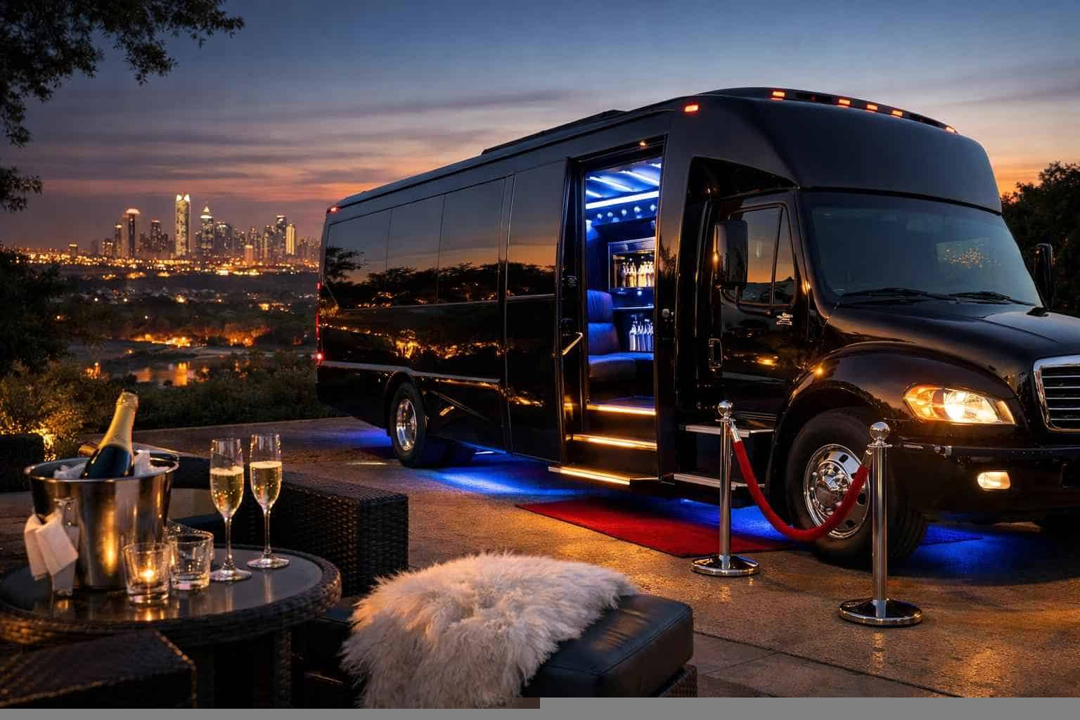 Luxury Party Bus Rental in Cedar Hill Texas