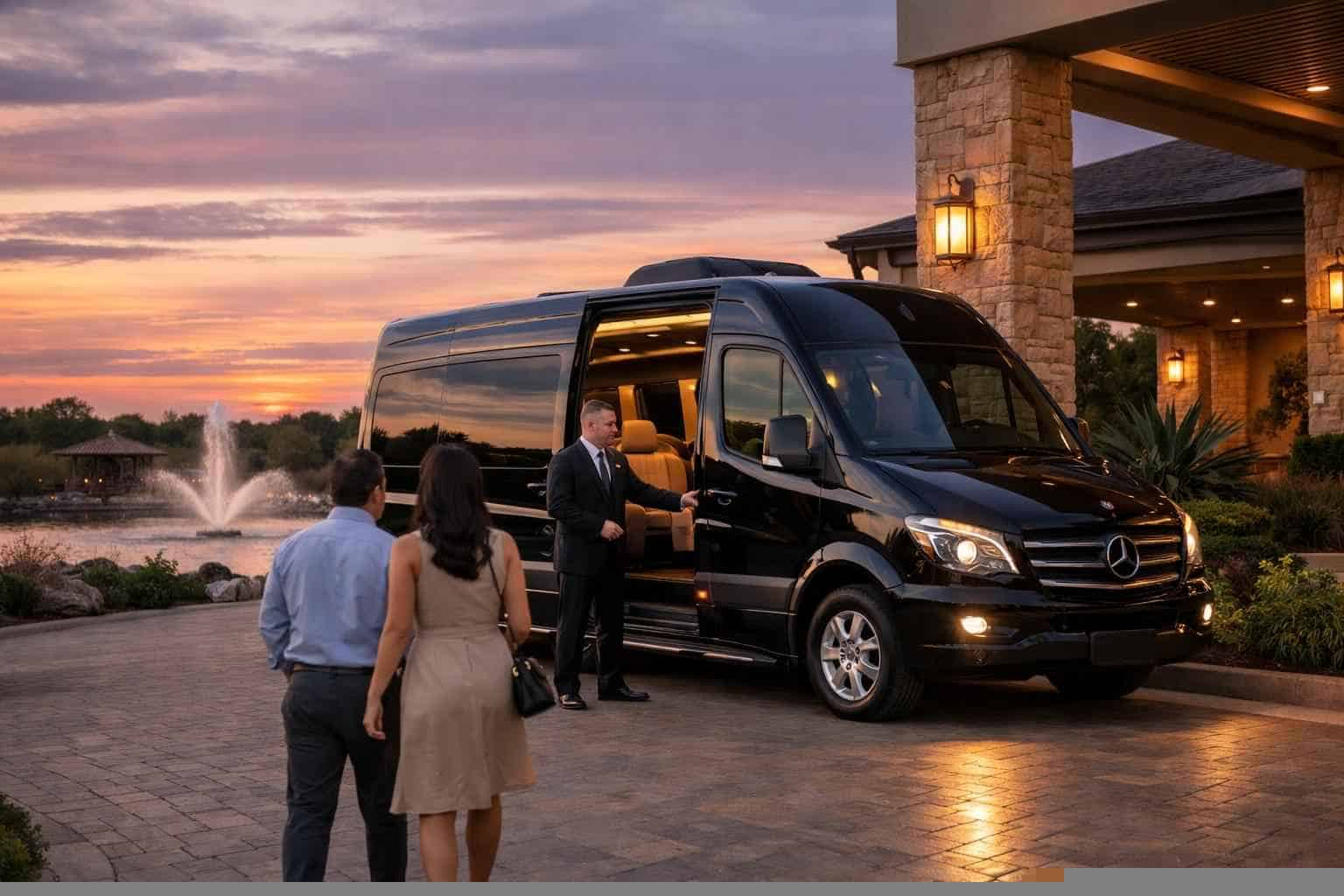 Luxury Passenger Van with Driver in Balch Springs Texas