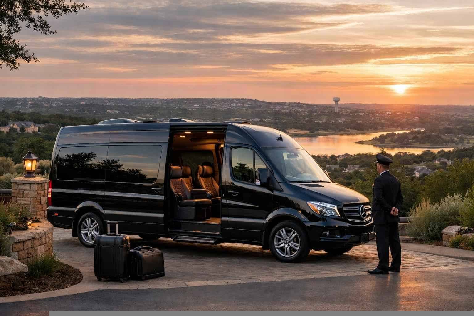 Luxury Passenger Van with Driver in Cedar Hill Texas