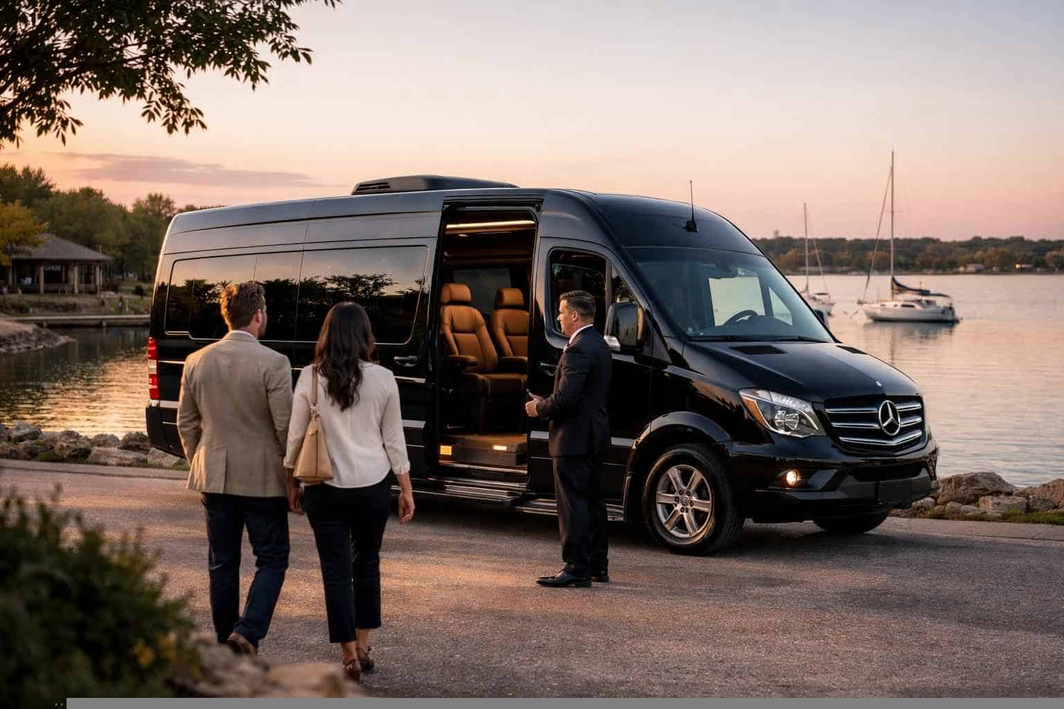 Luxury Passenger Van with Driver in Little Elm Texas