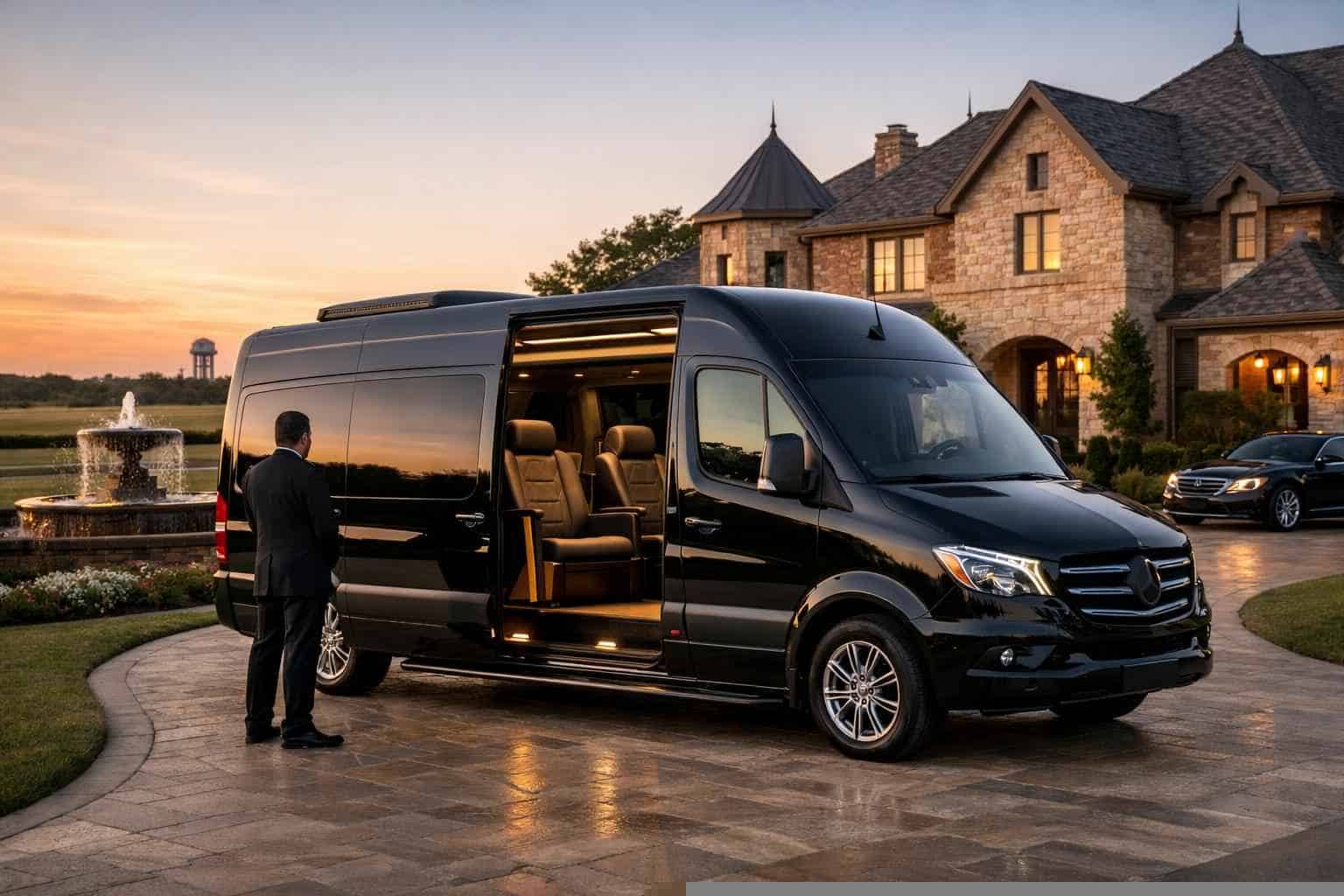 Luxury Passenger Van with Driver in Prosper Texas