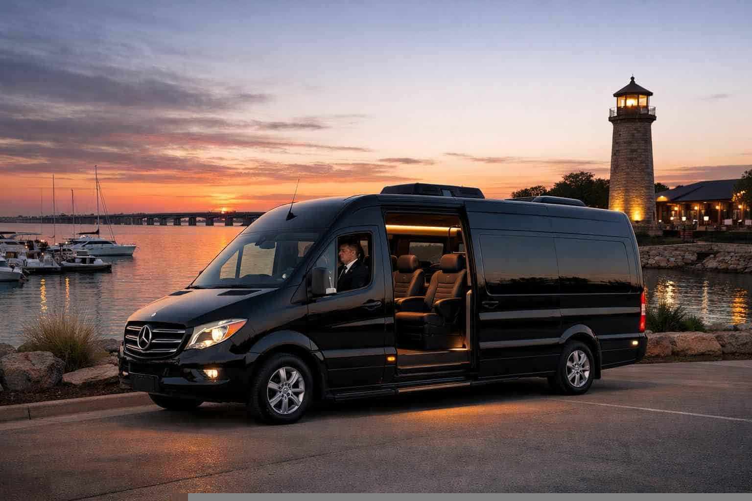 Luxury Passenger Van with Driver in Rockwall Texas
