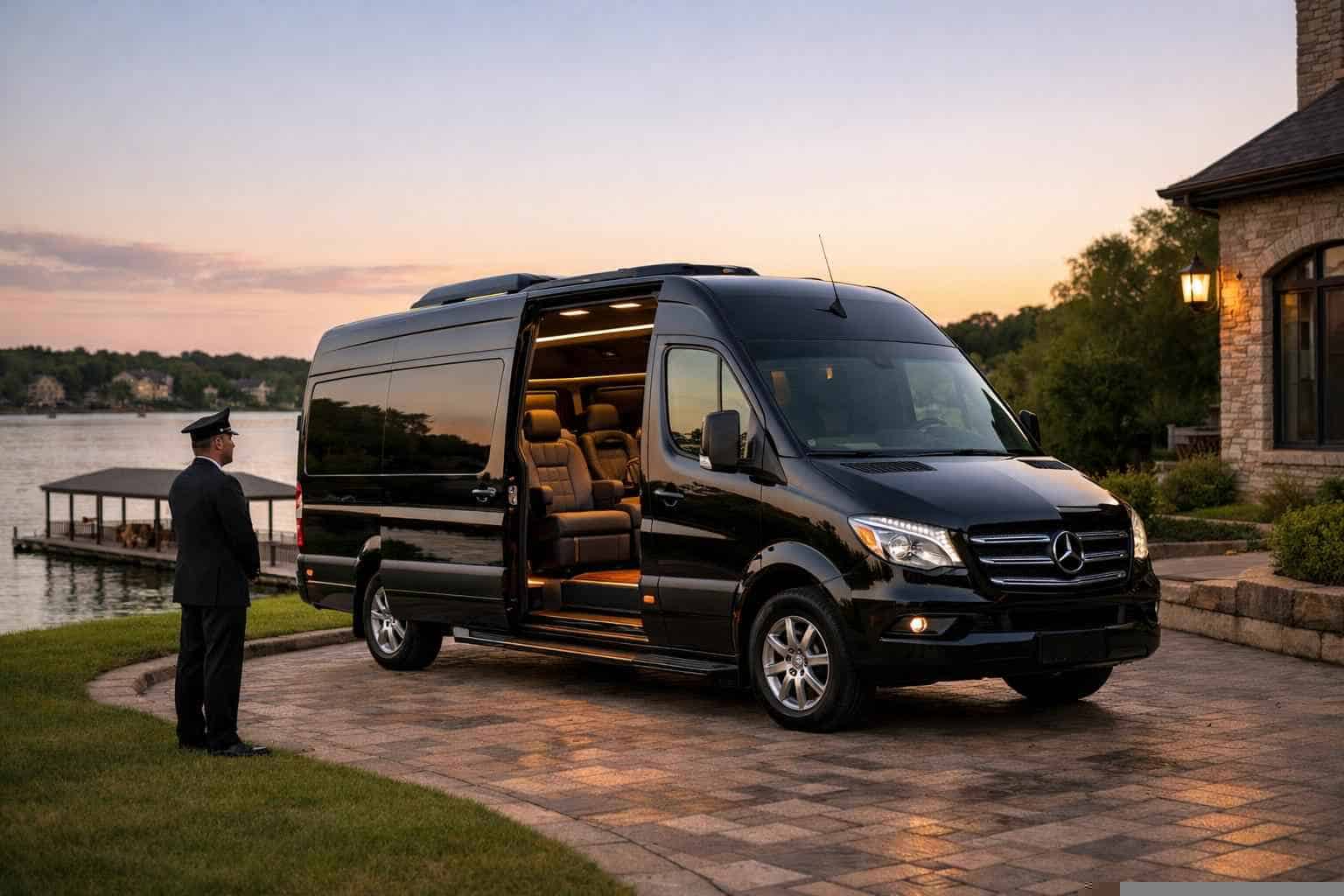 Luxury Passenger Van with Driver in Wylie Texas