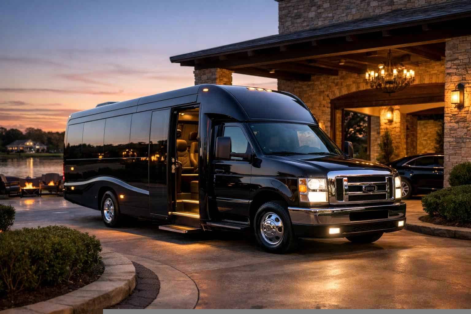 Luxury Shuttle Bus Rental in Wylie Texas