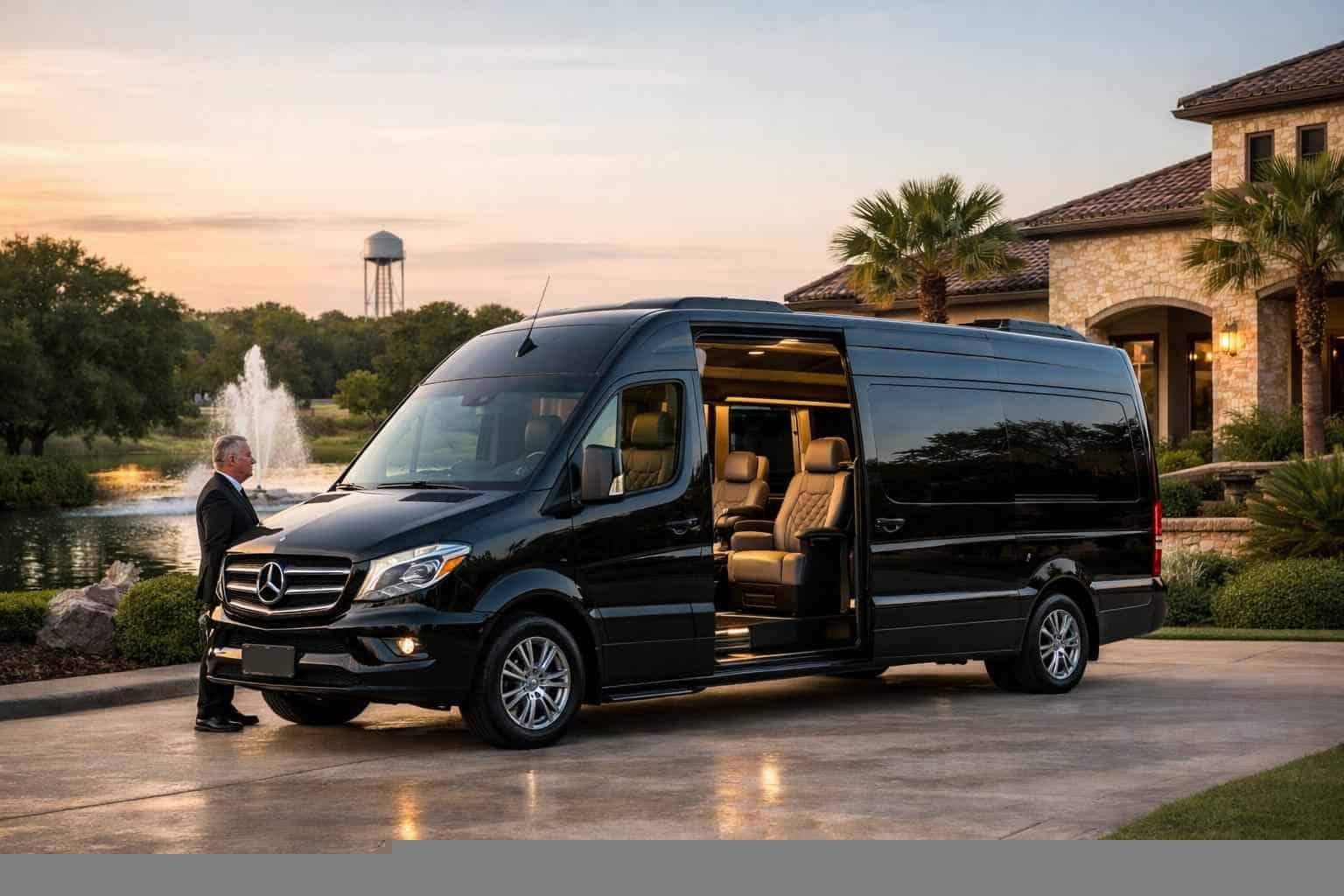 Luxury Sprinter Van Rental with Driver in Balch Springs Texas