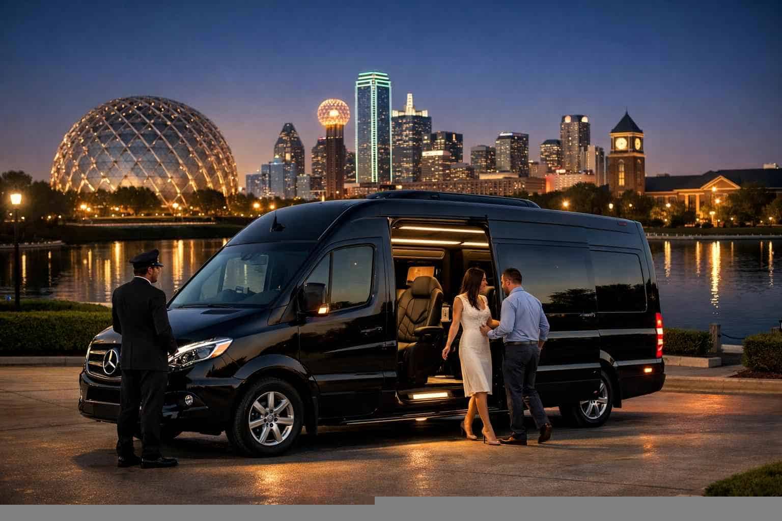 Luxury Sprinter Van Rental with Driver in Garland Texas
