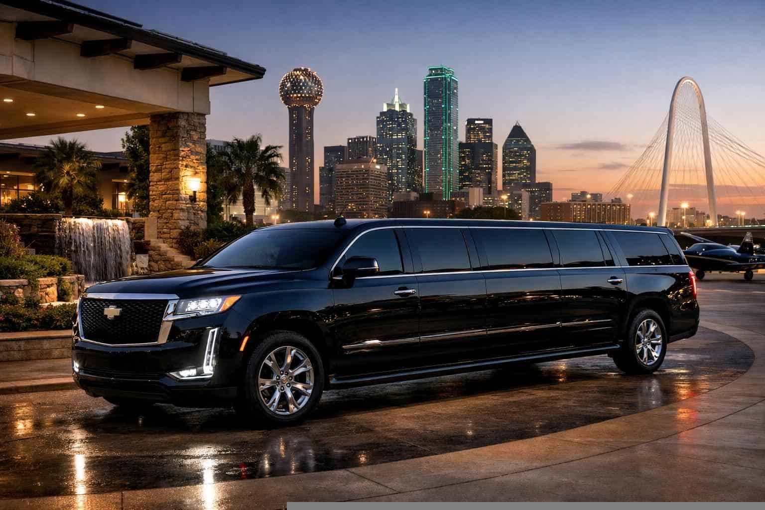 Luxury SUV Limousine Rental in DeSoto Texas