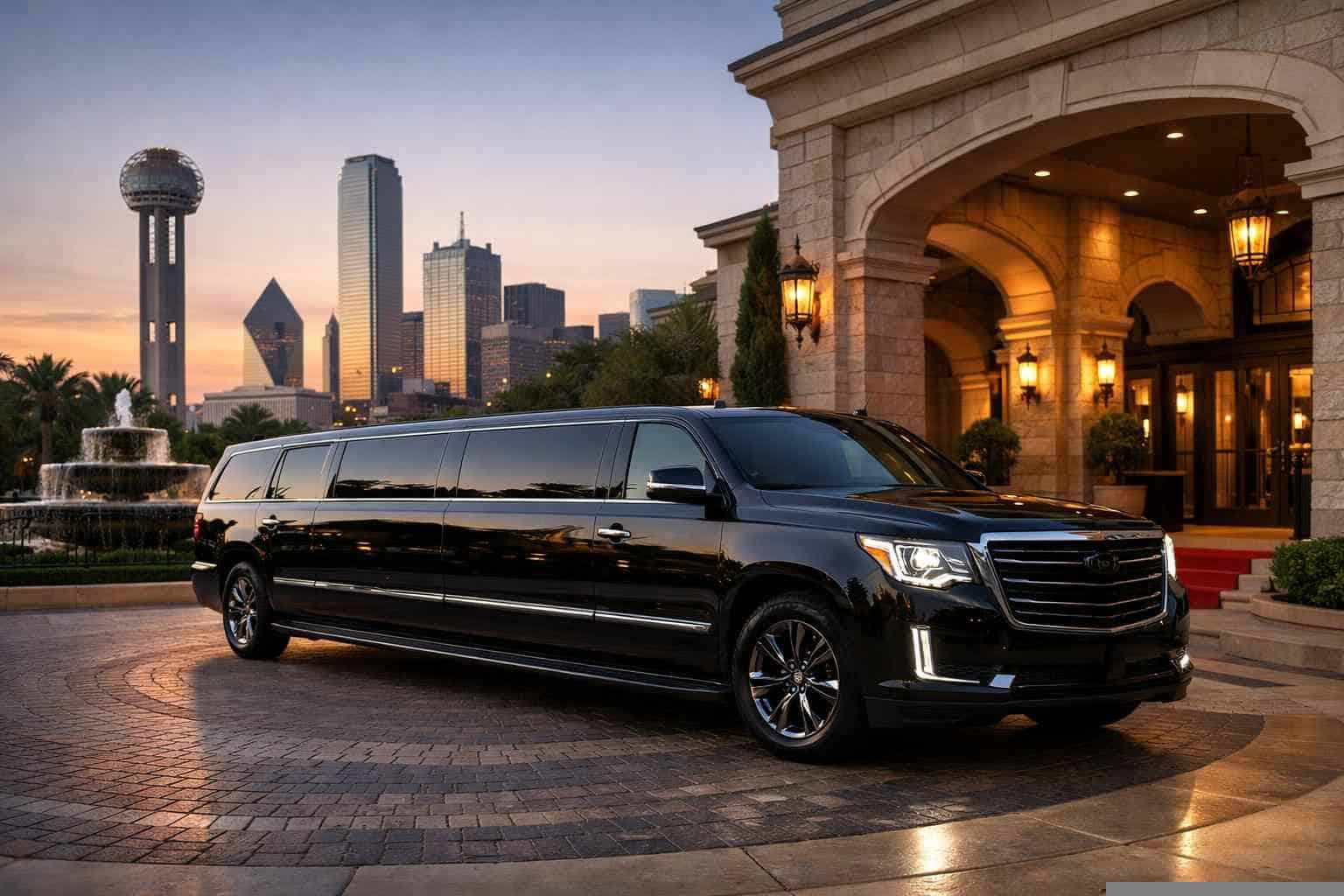Luxury SUV Limousine Rental in Lancaster Texas