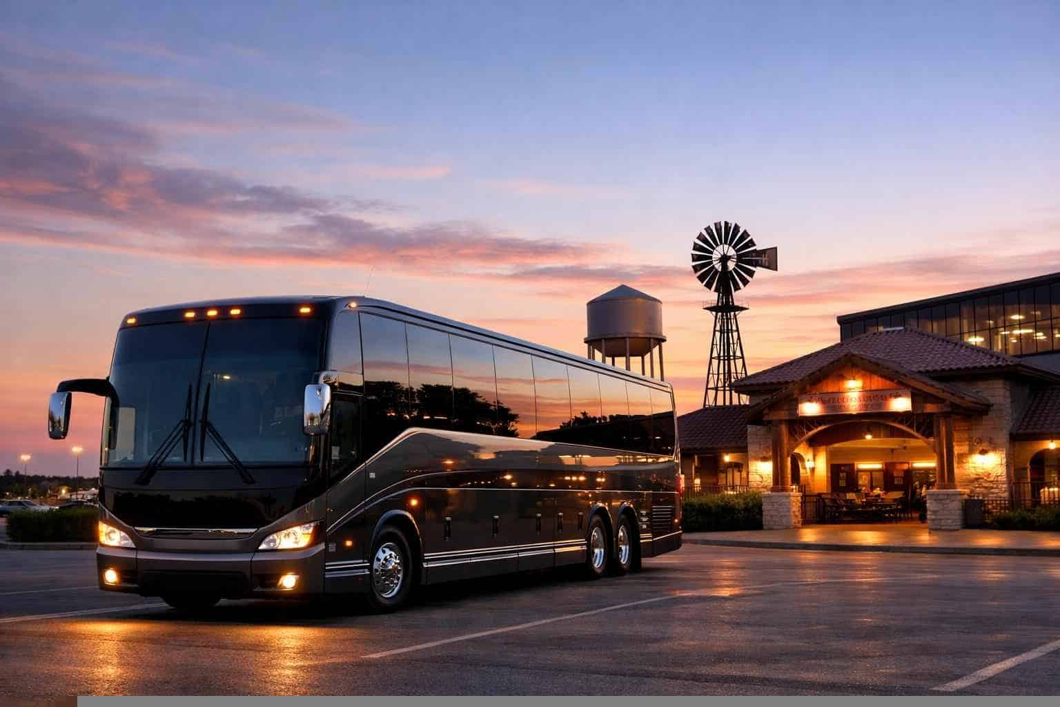 Mesquite Texas Charter Bus Rental
