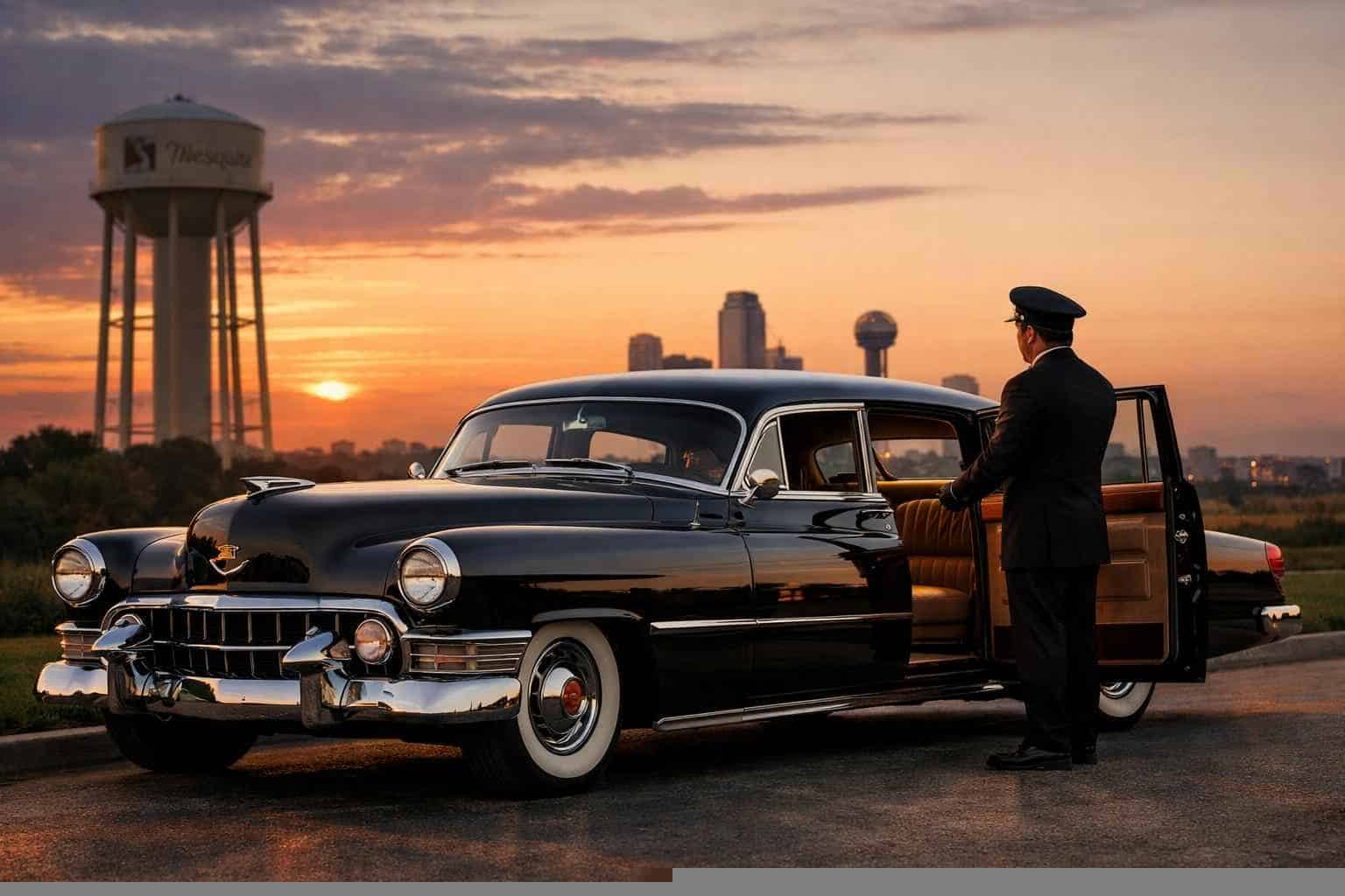 Mesquite Texas Classic Car Chauffeur Service