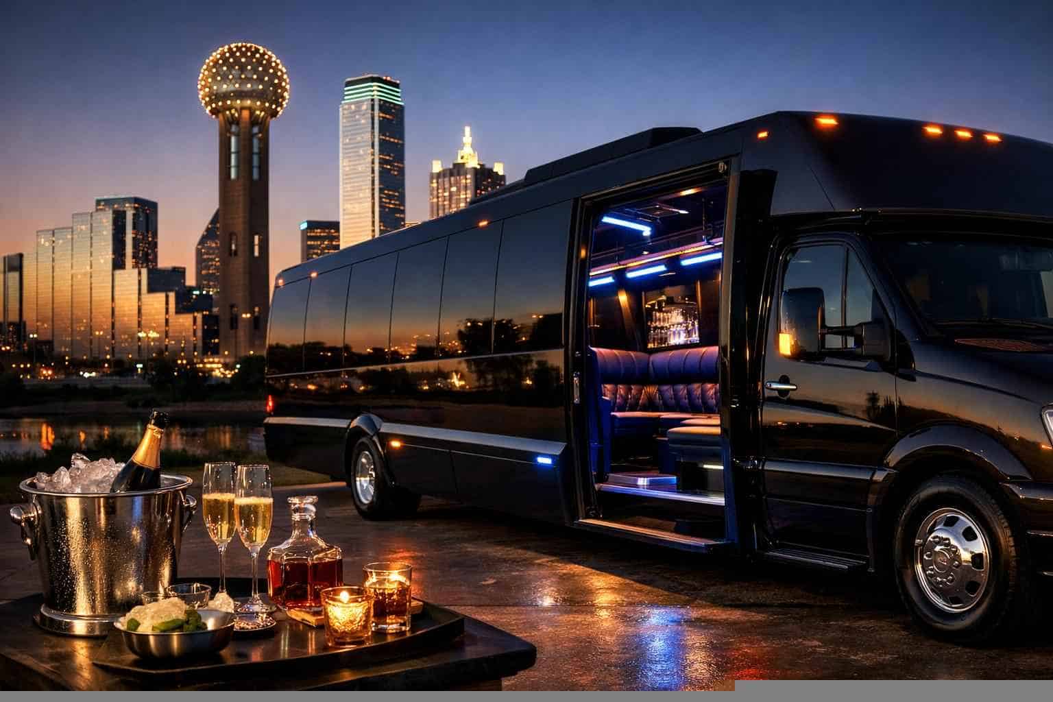 Mesquite Texas Party Bus Rental