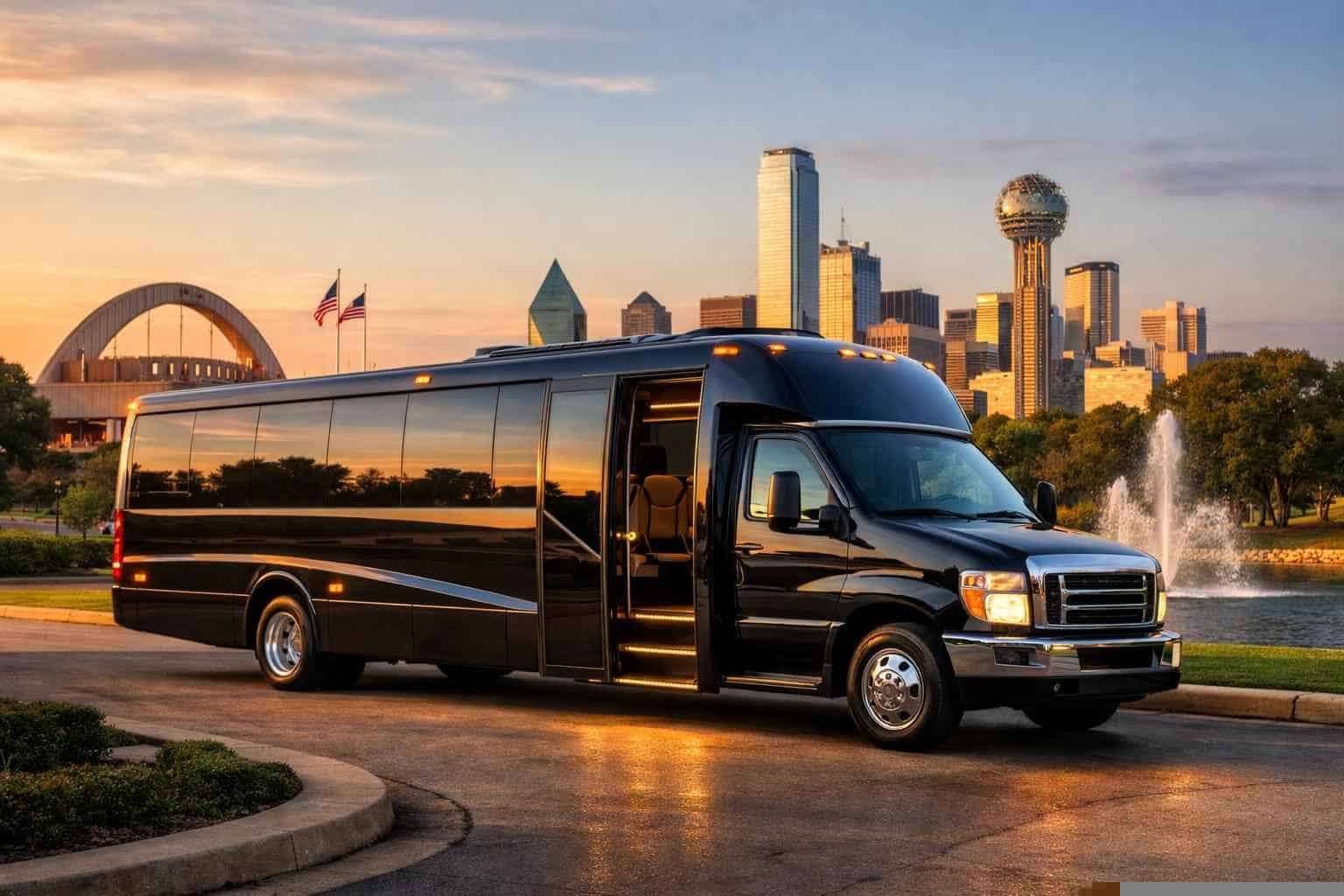 Mesquite Texas Shuttle Bus Rental