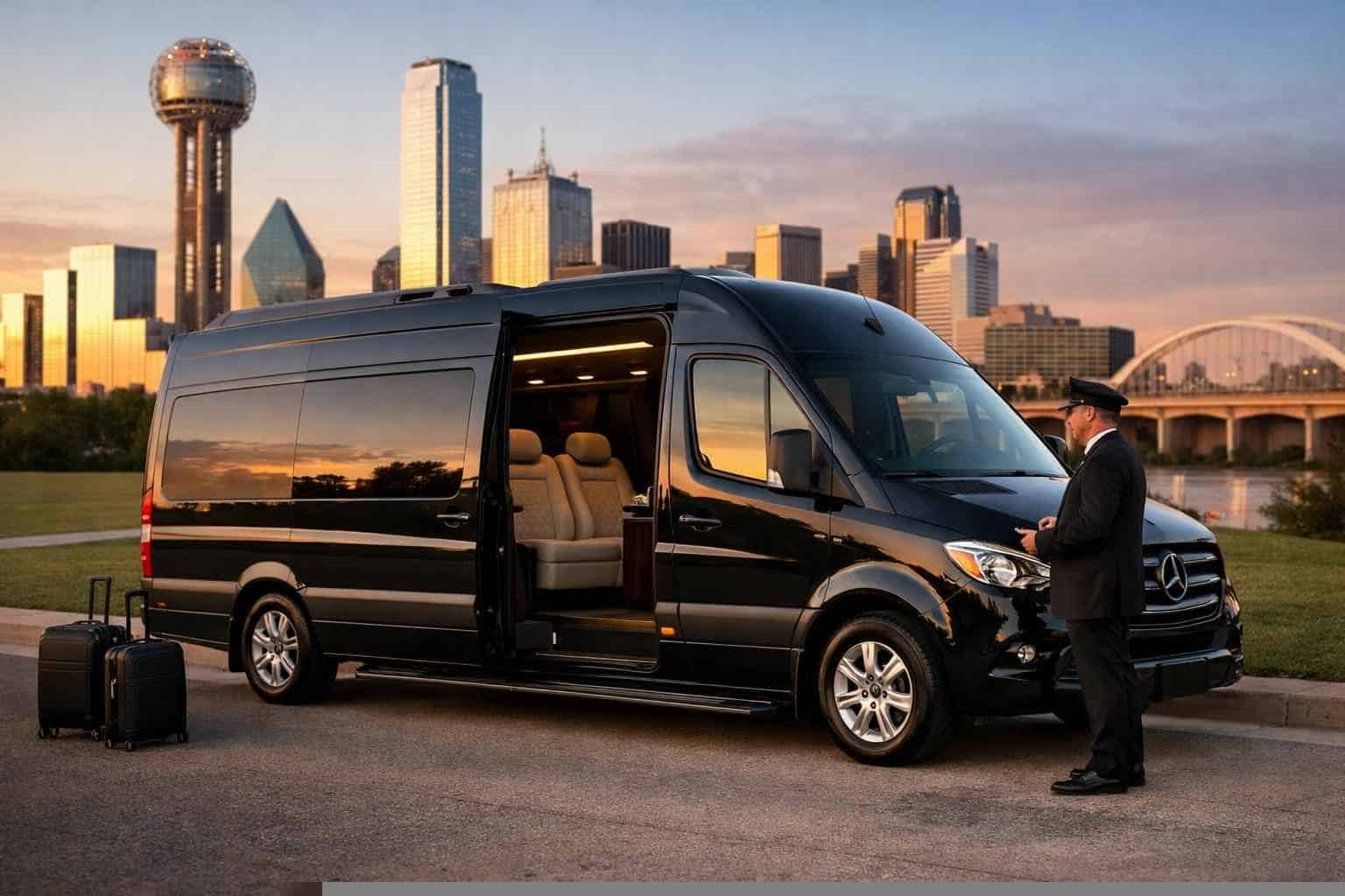 Mesquite Texas Sprinter Van Rental With Driver