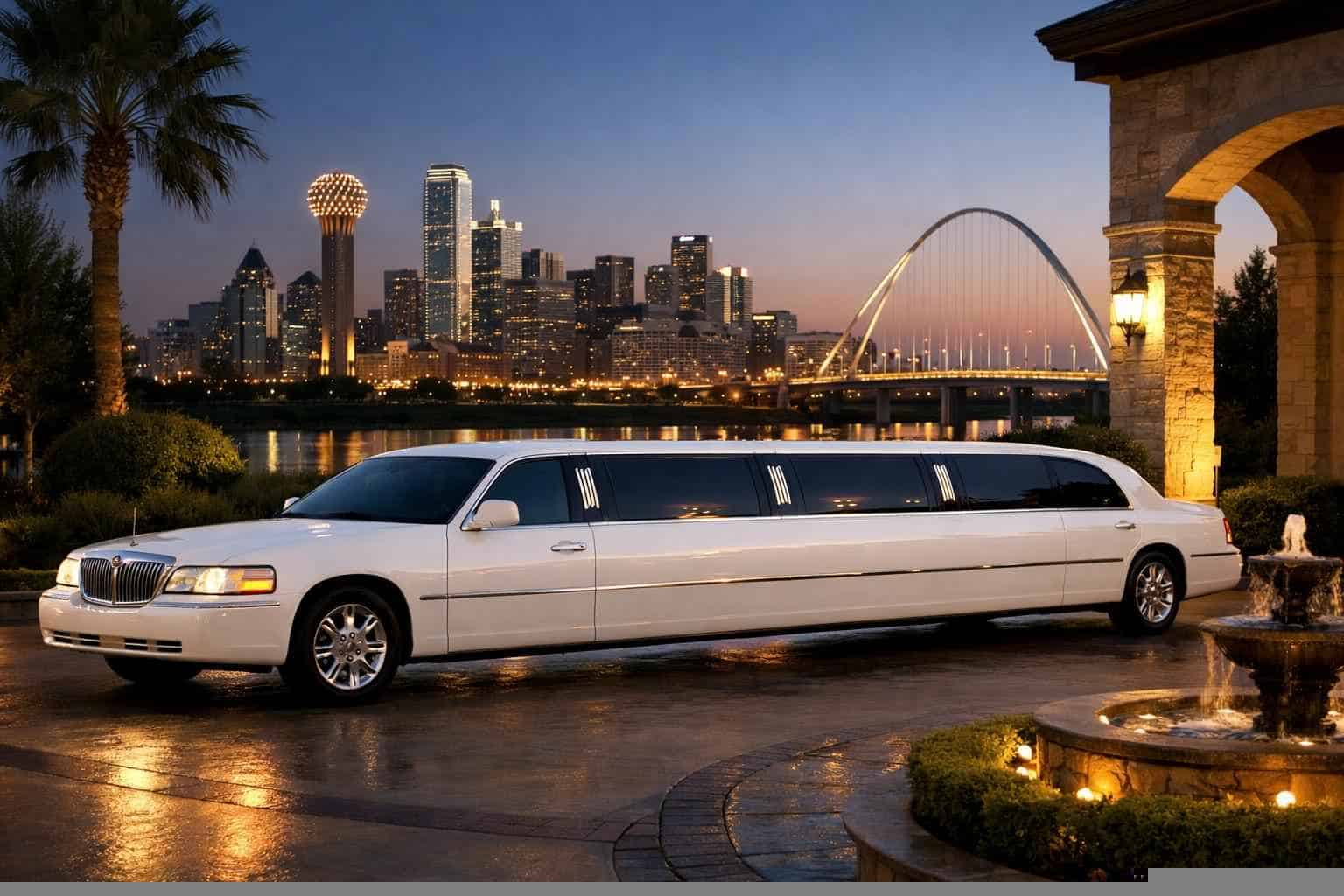 Mesquite Texas White Limo Rental