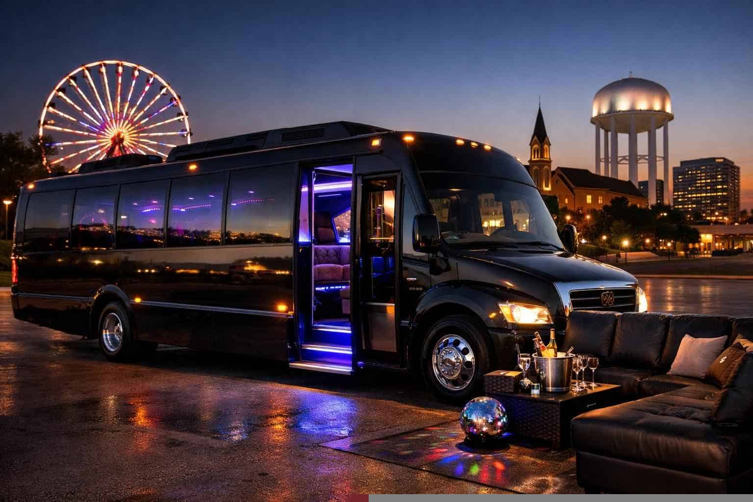 Party Bus Rental Near Me Garland TX