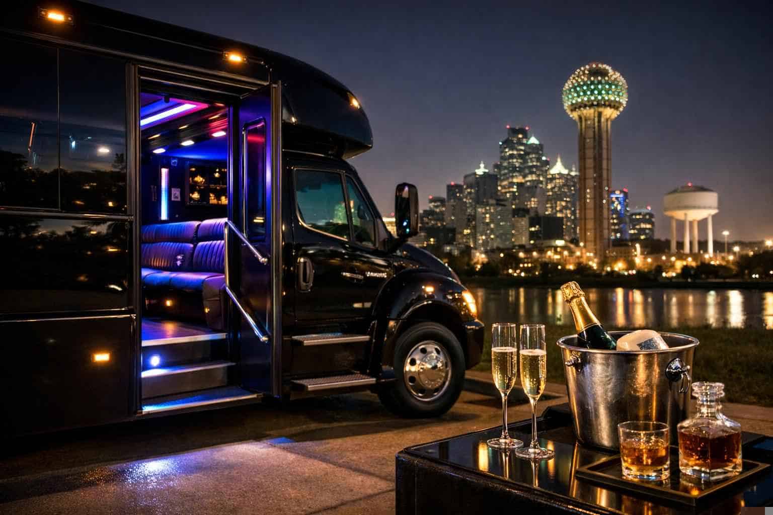 Party Bus Rental Near Me Grand Prairie TX