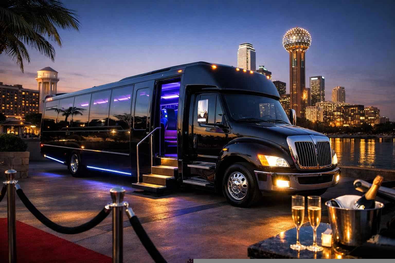 Party Bus Rental Near Me Mesquite TX