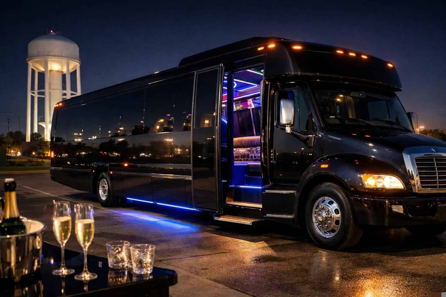 Party Bus Rental Near Me Sachse TX