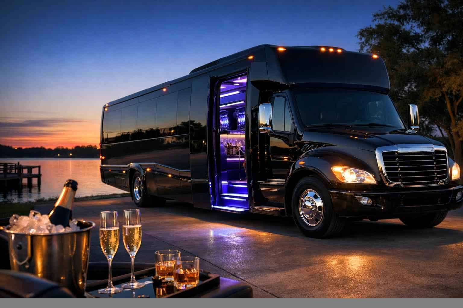 Party Bus Rental Near Me Wylie TX