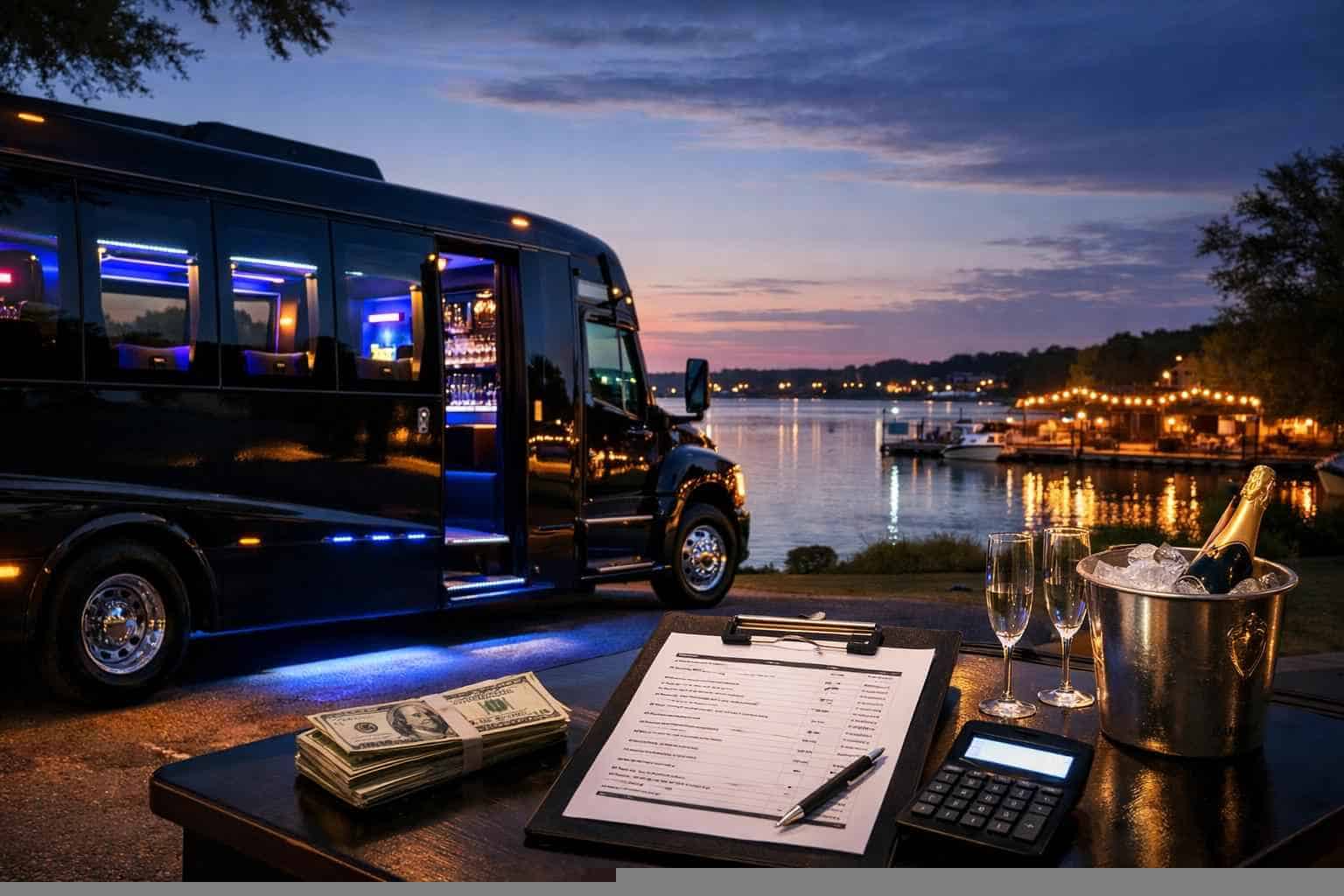 Party Bus Rental Prices in Little Elm TX