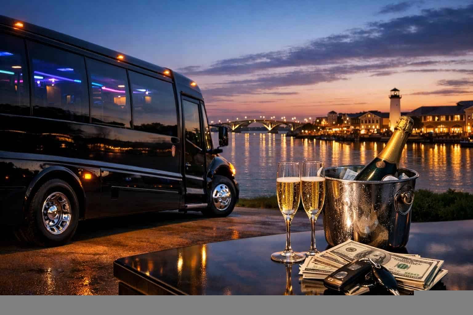 Party Bus Rental Prices in Rockwall TX