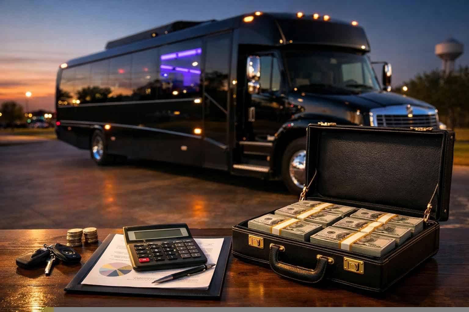 Party Bus Rental Prices in Sachse TX