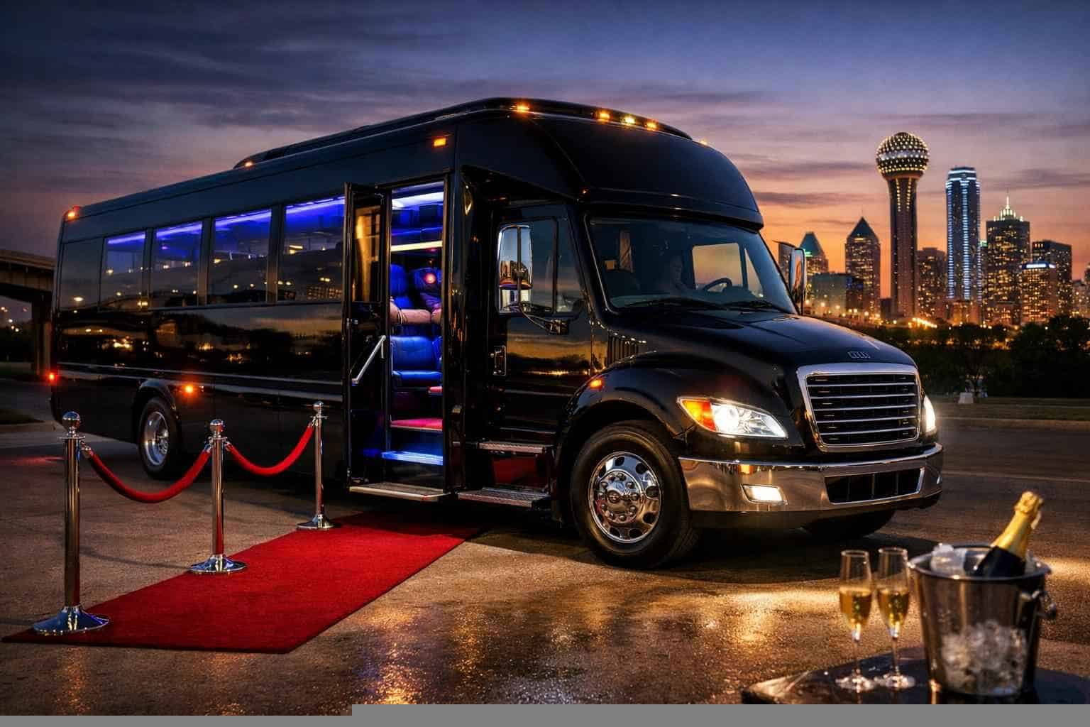 Party Bus Rental Services in Balch Springs Texas