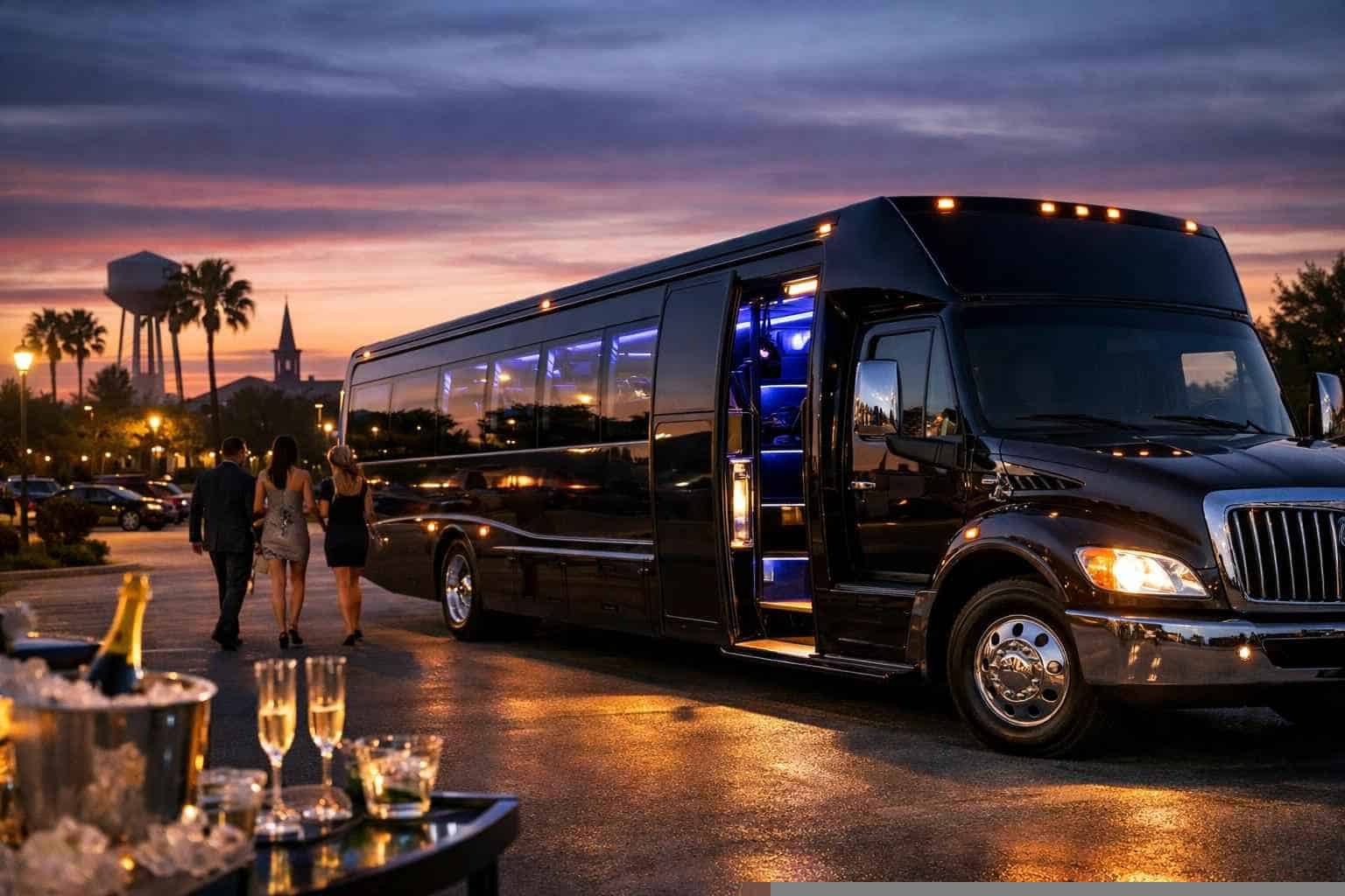 Party Bus Rental Services in DeSoto Texas