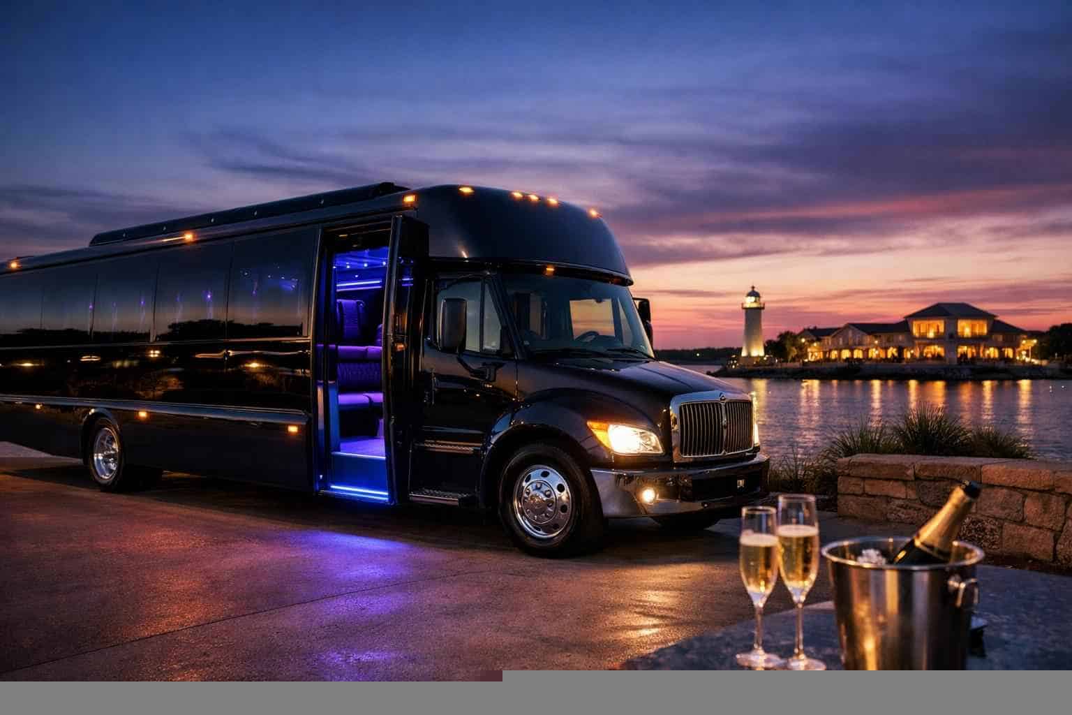 Party Bus Rental Services in Rockwall Texas