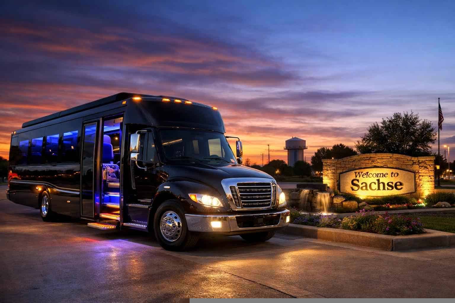 Party Bus Rental Services in Sachse Texas