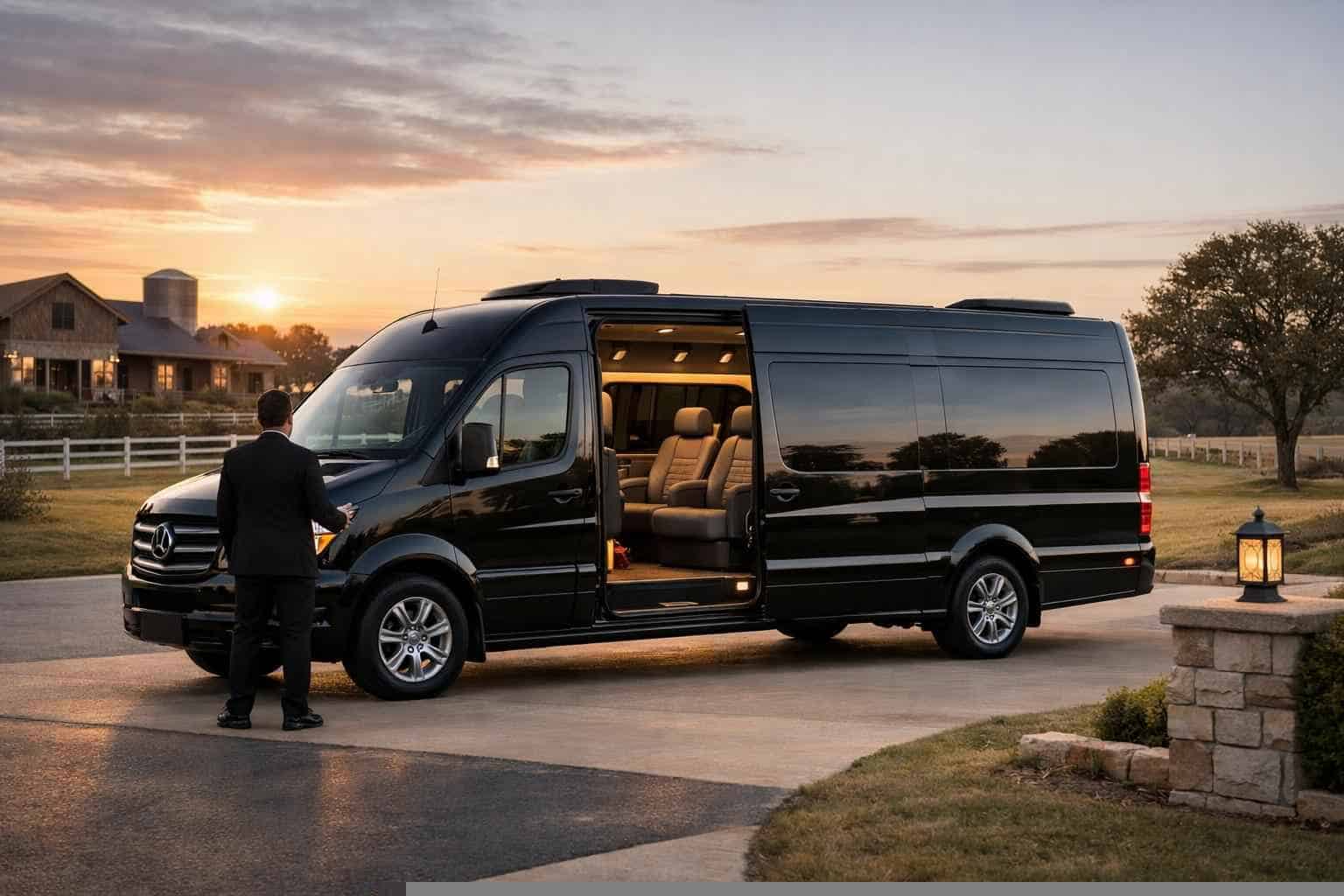Passenger Van with Driver Celina TX