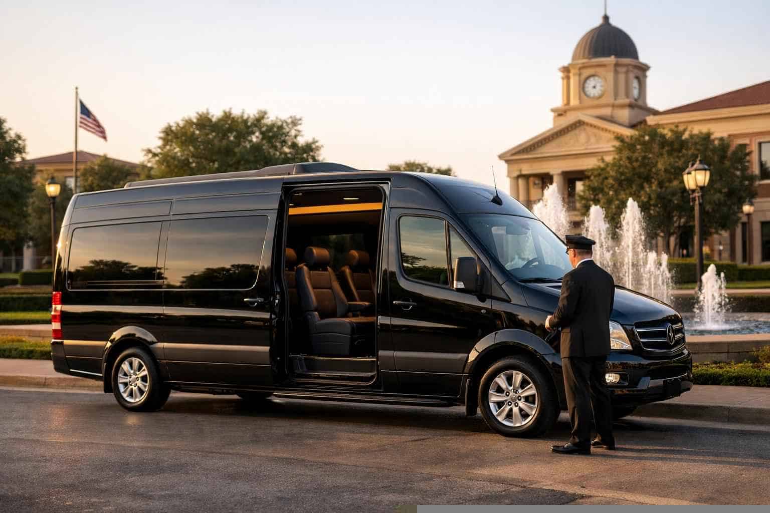 Passenger Van with Driver Near Me DeSoto TX