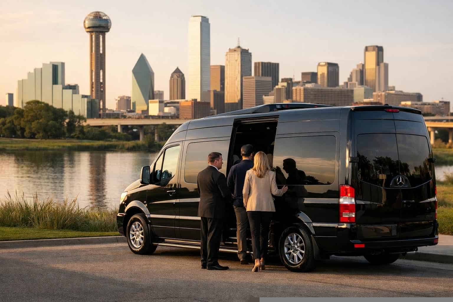 Passenger Van with Driver Near Me Grand Prairie TX