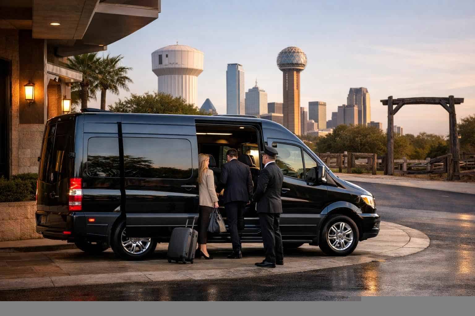 Passenger Van with Driver Near Me Mesquite TX