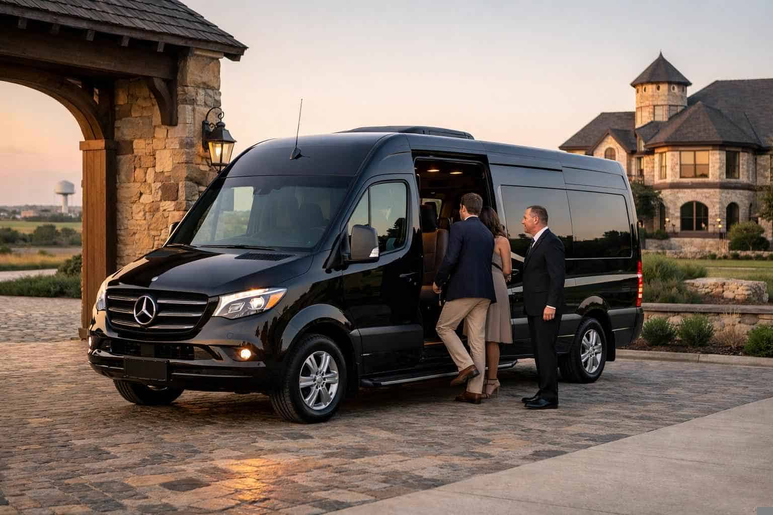 Passenger Van with Driver Near Me Prosper TX