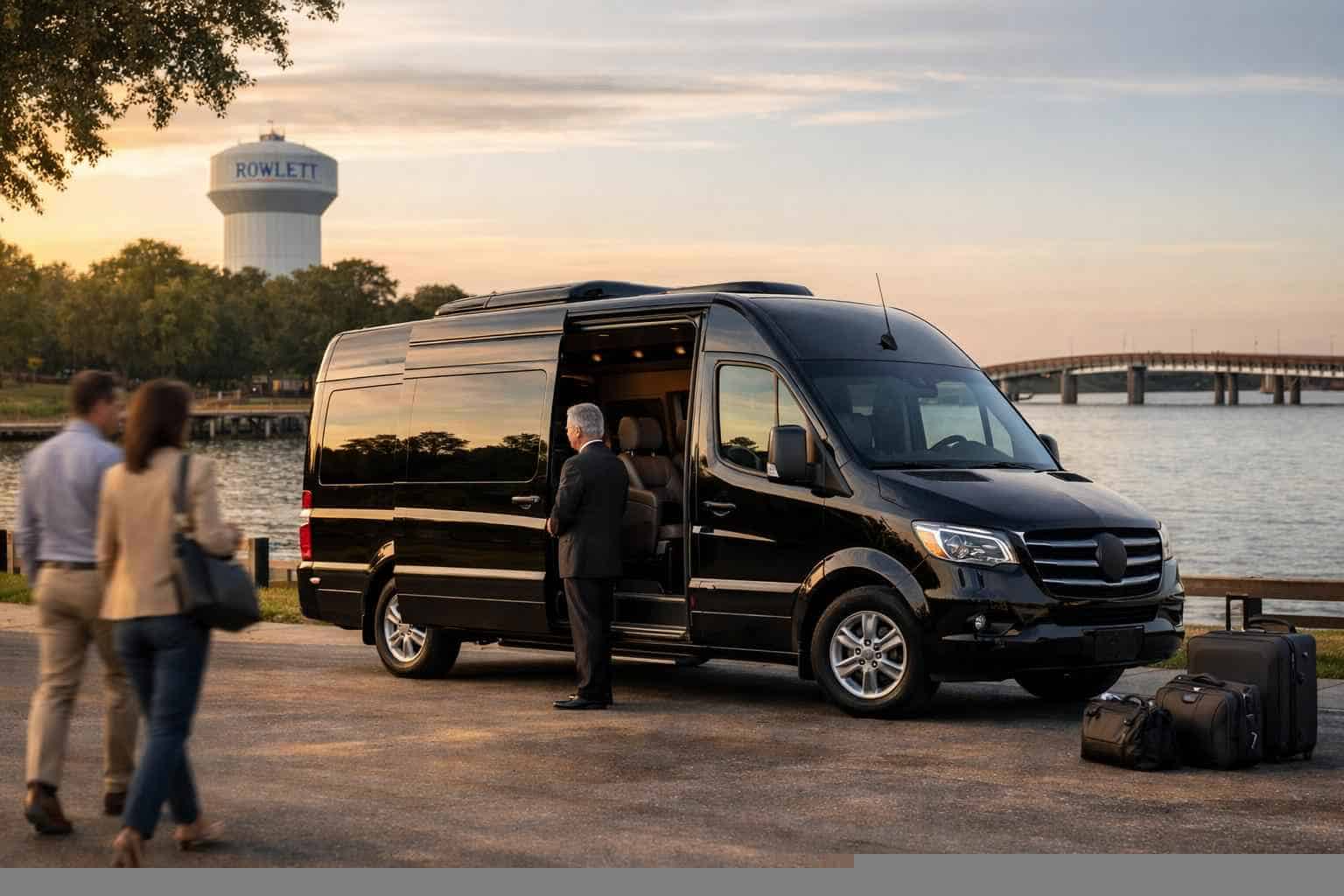 Passenger Van with Driver Near Me Rowlett TX