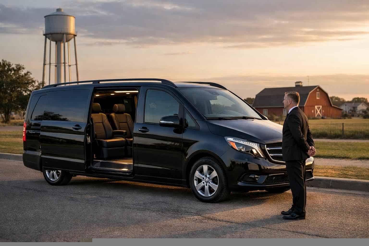 Passenger Van with Driver Near Me Sachse TX