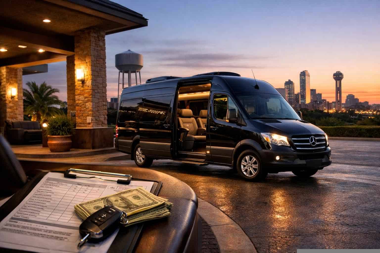 Passenger Van with Driver Prices in Mesquite TX